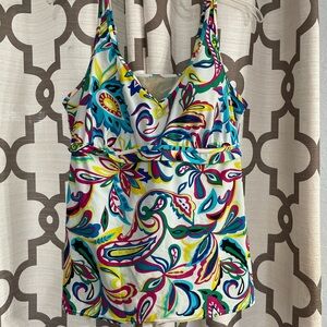 Lane Bryant Multicolor Floral Camisole